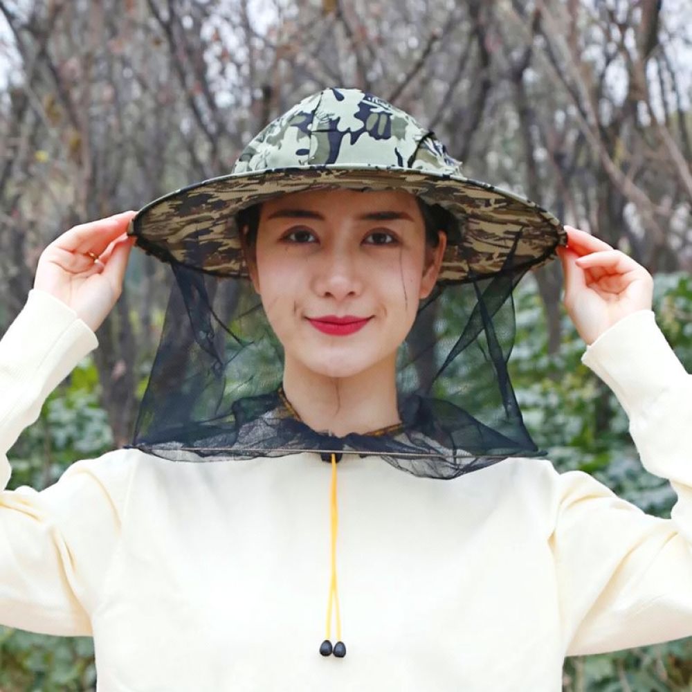 Anti Bee Mosquito Net Hat Beek - Agriculture Farming Hats recension och pris