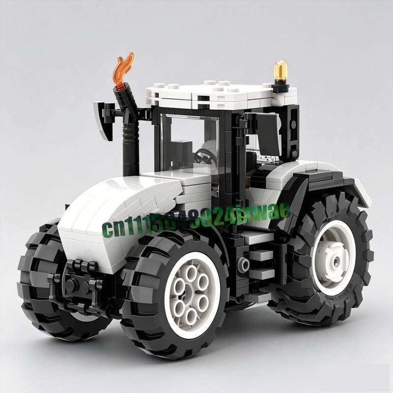 NEW 402 PCS MOC Farm Tractor A - Agriculture Farming Education recension och pris