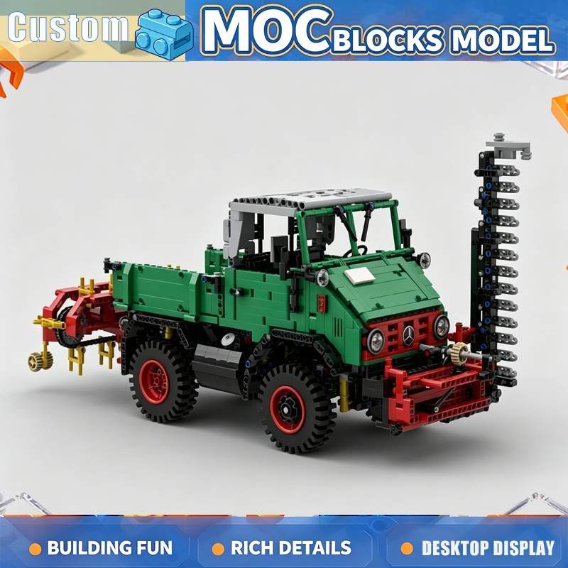 3019PCS Custom Building Blocks - Agriculture Farming Education recension och pris